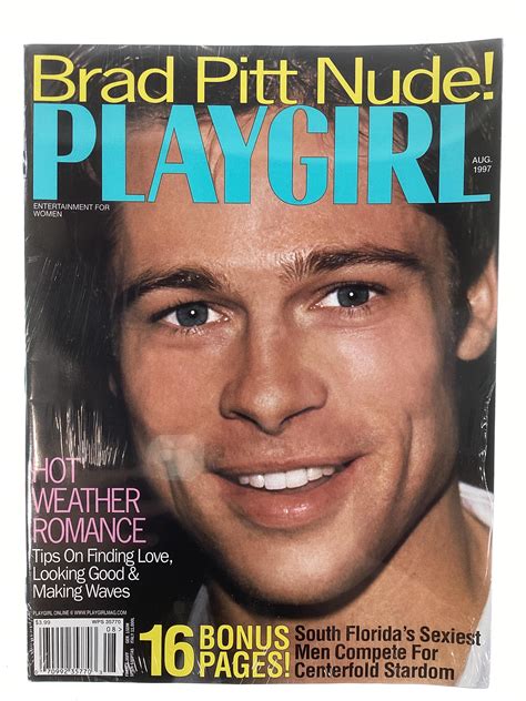 brad pitt fake nude|Brad Pitt Once Sued 'Playgirl' Over Leaked Nude Photos — But .